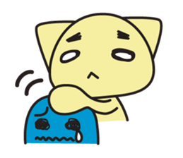 everyday chama-neko sticker #8478860