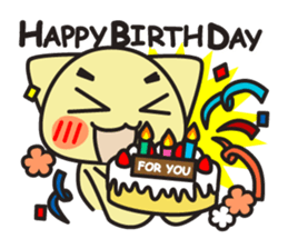 everyday chama-neko sticker #8478865