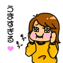 Daily life of the adult woman sticker #8479871