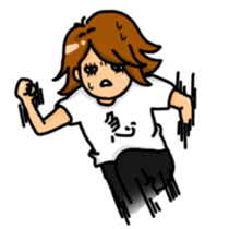 Daily life of the adult woman sticker #8479891