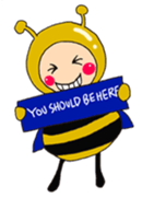 Honey Honey Bee sticker #8479952