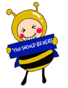 Honey Honey Bee sticker #8479952