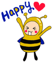 Honey Honey Bee sticker #8479953