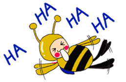 Honey Honey Bee sticker #8479965