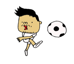 not a long hair man! sticker #8479999