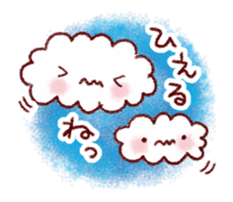 Warm winter stamp sticker #8480197