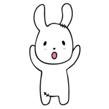 Hop's of rabbit sticker #8481107