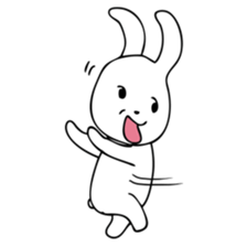 Hop's of rabbit sticker #8481108