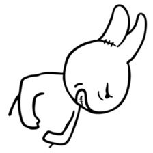 Hop's of rabbit sticker #8481117