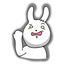 Hop's of rabbit sticker #8481128