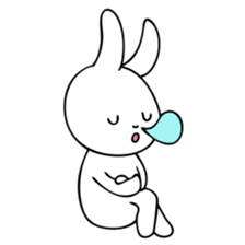 Hop's of rabbit sticker #8481136