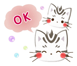 Cute Animals of the balloon emoticons sticker #8481296
