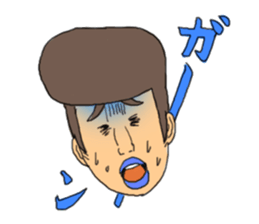 muscle men sticker #8481705