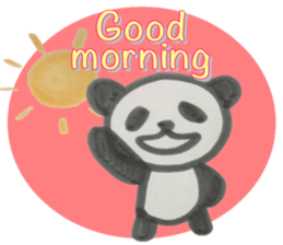 Panda stickers.  -English ver- sticker #8481786