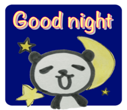 Panda stickers.  -English ver- sticker #8481787