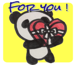 Panda stickers.  -English ver- sticker #8481789