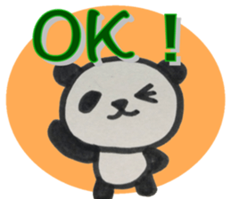 Panda stickers.  -English ver- sticker #8481791