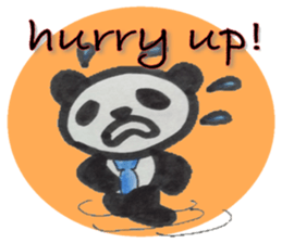 Panda stickers.  -English ver- sticker #8481796