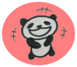 Panda stickers.  -English ver- sticker #8481797