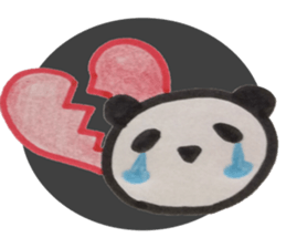 Panda stickers.  -English ver- sticker #8481799