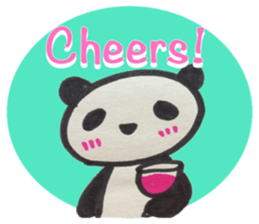 Panda stickers.  -English ver- sticker #8481810