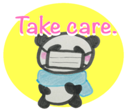 Panda stickers.  -English ver- sticker #8481812