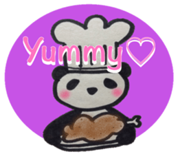 Panda stickers.  -English ver- sticker #8481814