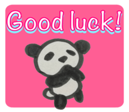 Panda stickers.  -English ver- sticker #8481819