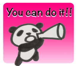 Panda stickers.  -English ver- sticker #8481822