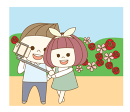 Lovestory (girl version) sticker #8481865