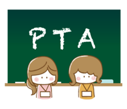 Mother's school event sticker #8482948