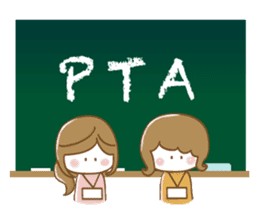 Mother's school event sticker #8482948