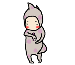 HajikkoTown~spin off sticker #8483028