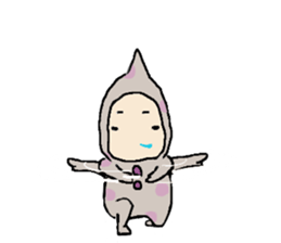 HajikkoTown~spin off sticker #8483029