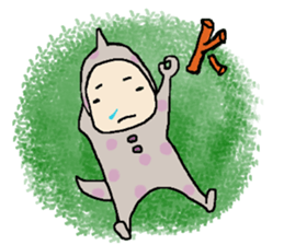 HajikkoTown~spin off sticker #8483031