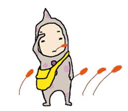 HajikkoTown~spin off sticker #8483034
