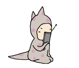 HajikkoTown~spin off sticker #8483040