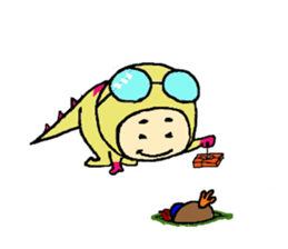 HajikkoTown~spin off sticker #8483045