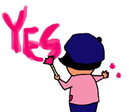 HajikkoTown~spin off sticker #8483049