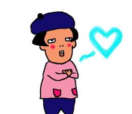 HajikkoTown~spin off sticker #8483055