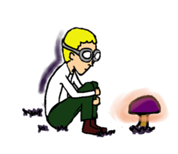 HajikkoTown~spin off sticker #8483060