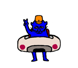 HajikkoTown~spin off sticker #8483064