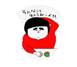 Girl of a red dress Part3 sticker #8483595