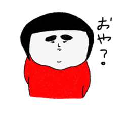 Girl of a red dress Part3 sticker #8483610