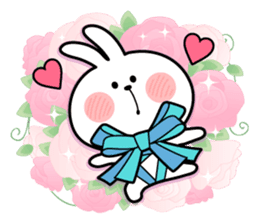Spoiled Rabbit "LOVE" sticker #8483628