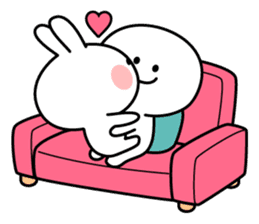 Spoiled Rabbit "LOVE" sticker #8483635