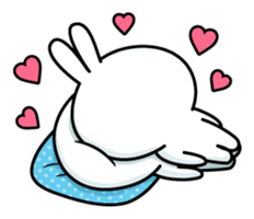 Spoiled Rabbit "LOVE" sticker #8483641