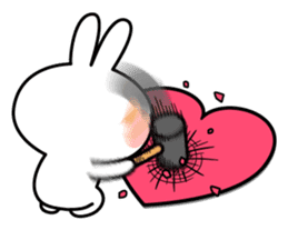 Spoiled Rabbit "LOVE" sticker #8483652