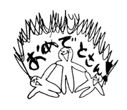 monokuro  Sticher sticker #8483713