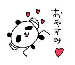 Panda Love sticker. sticker #8483911